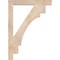 Ekena Millwork Merced Block Smooth Bracket, Douglas Fir, 3 1/2"W x 32"D x 44"H BKT04X32X44MRC05SDF - alternate 2